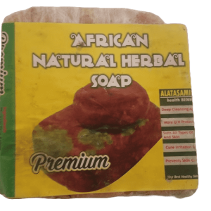 100% African Natural Herbal Black Soap Premium