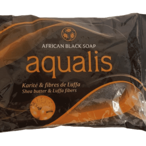 Aqualis African Black Soap Bar