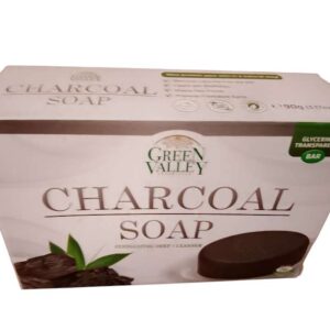 Green Valley CHARCOAL SOAP Exfoliating Deep Cleanser Bar Natural Glow Skin