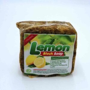 Lemon Black Soap