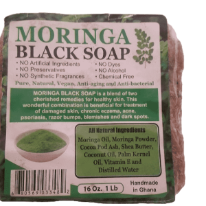Moringa Black Soap
